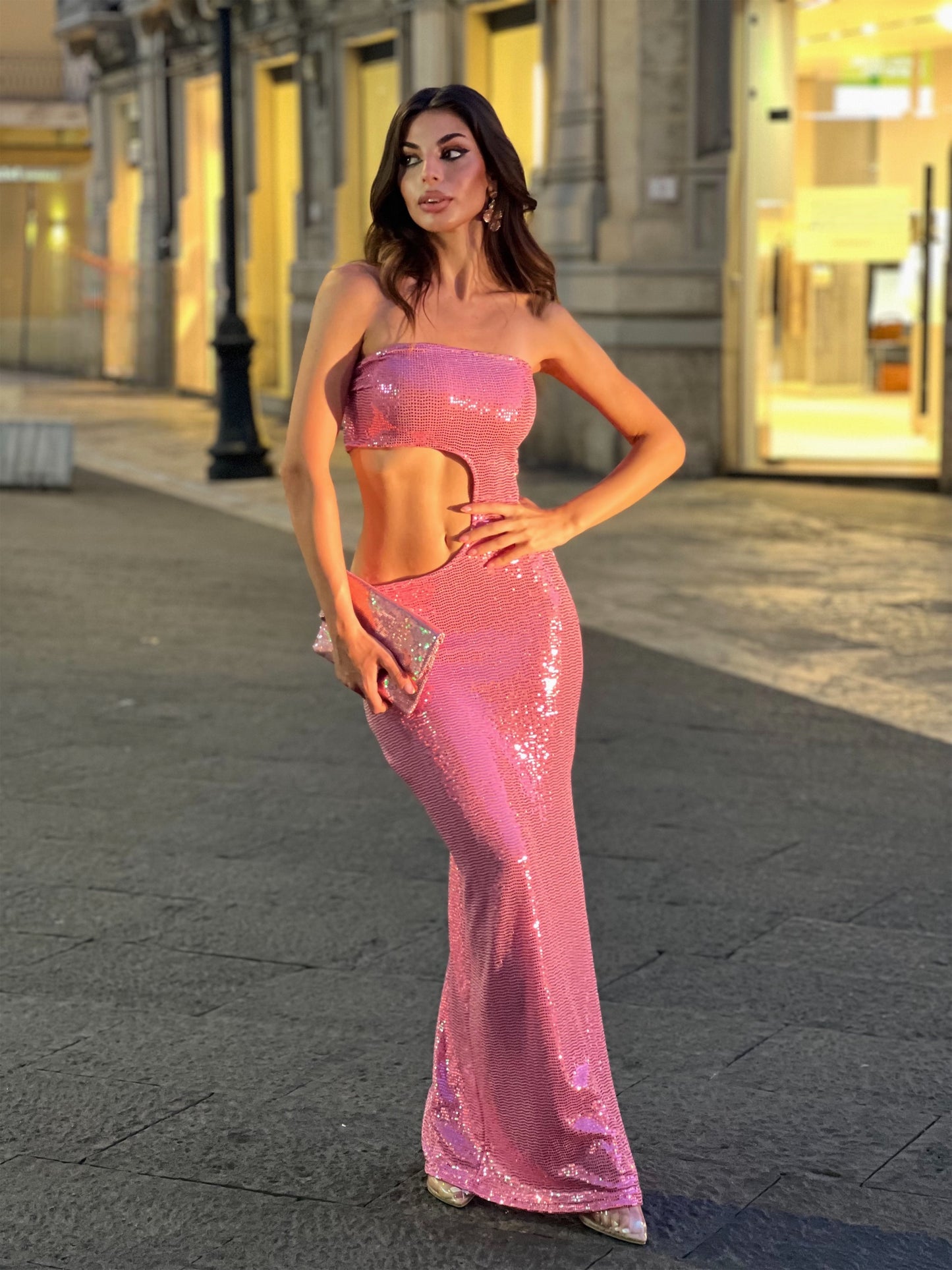 MAGDA - Tubino Baby Pink