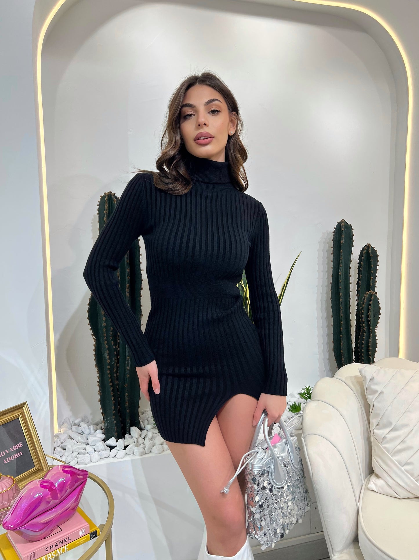 Zaira - Abito Collo Alto
