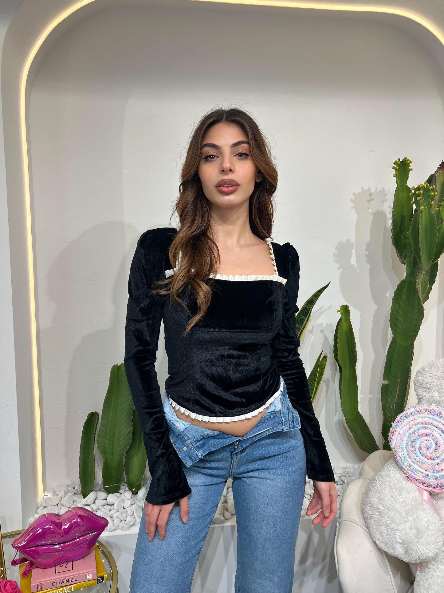 Nova - Corsetto In Velluto