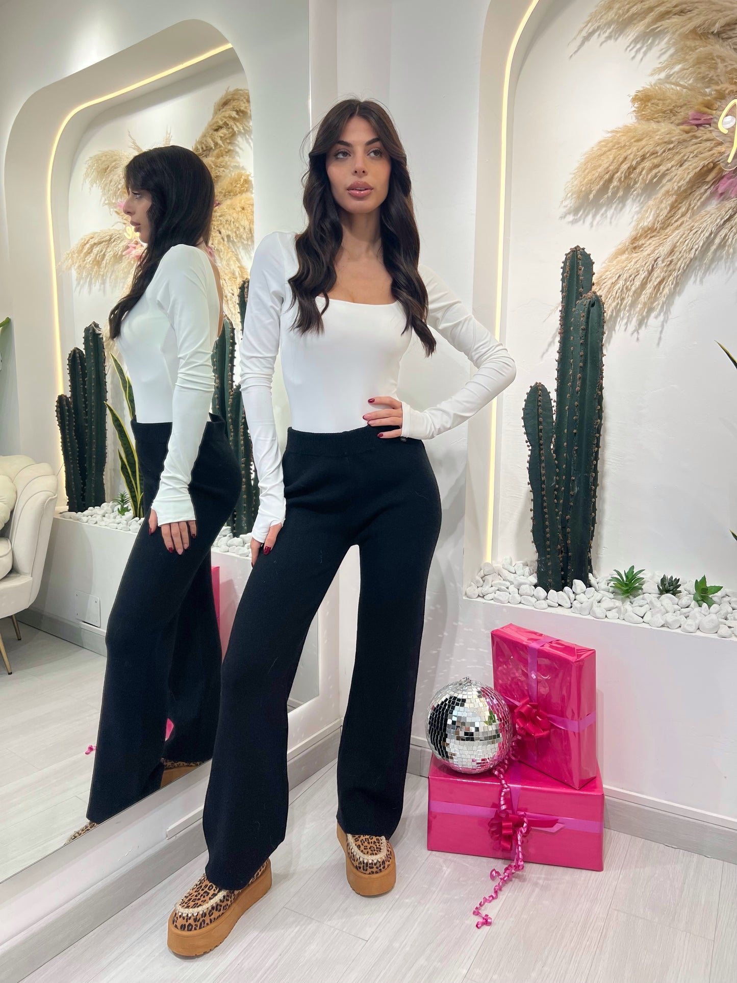 Pantalone Morbido In Viscosa