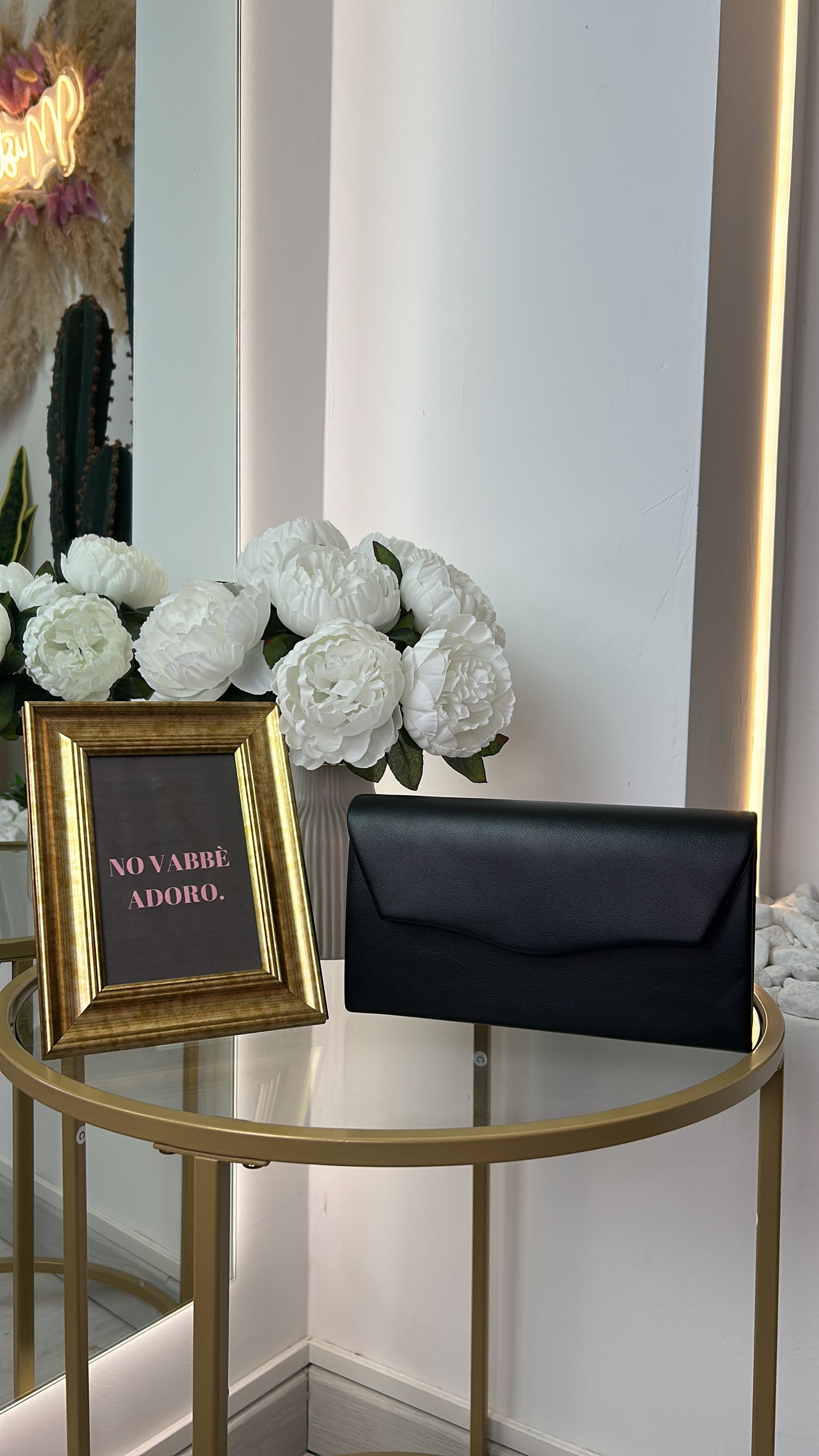 Pochette Ecopelle Nera