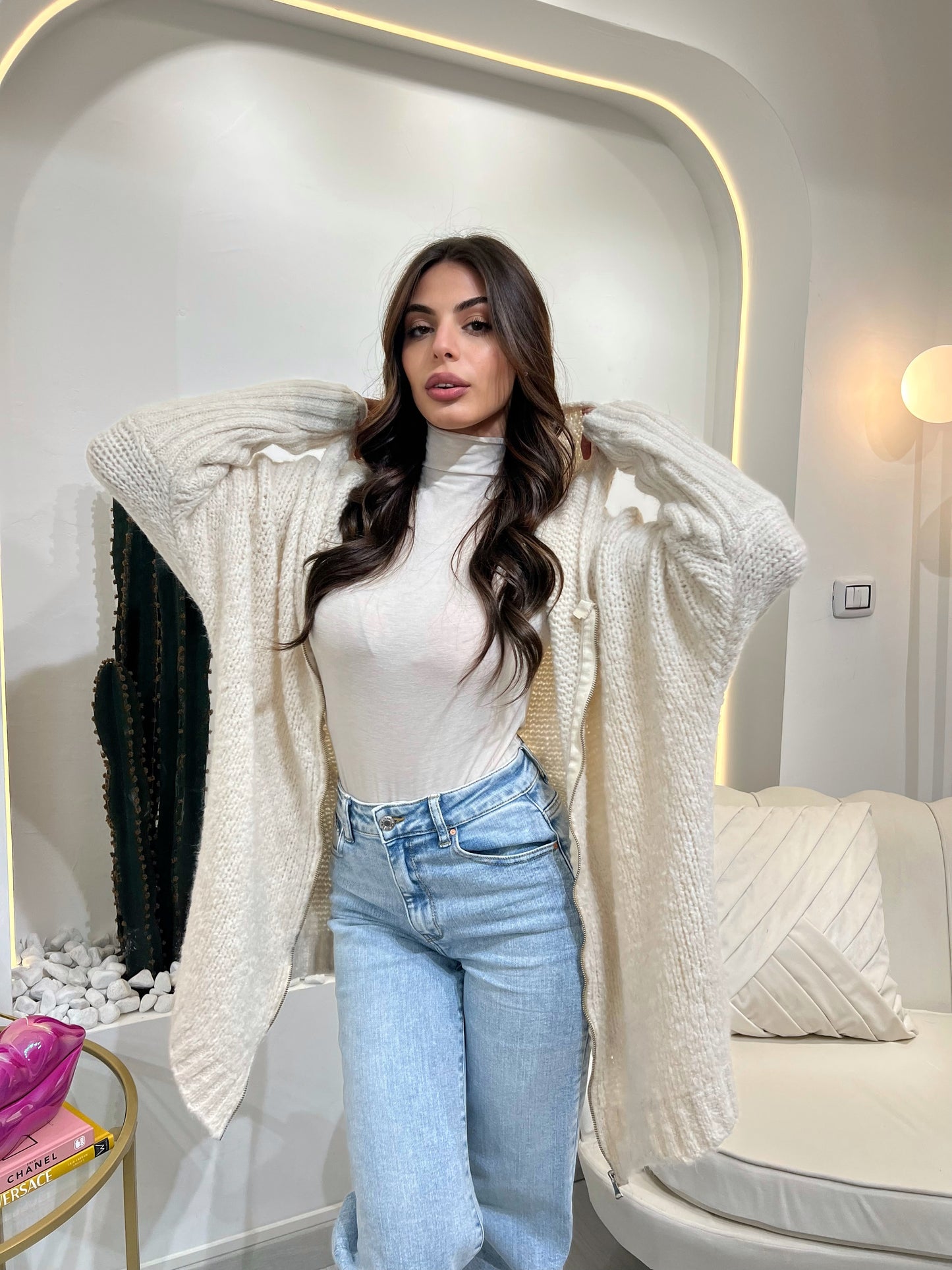 AZARA - Cardigan In Lana
