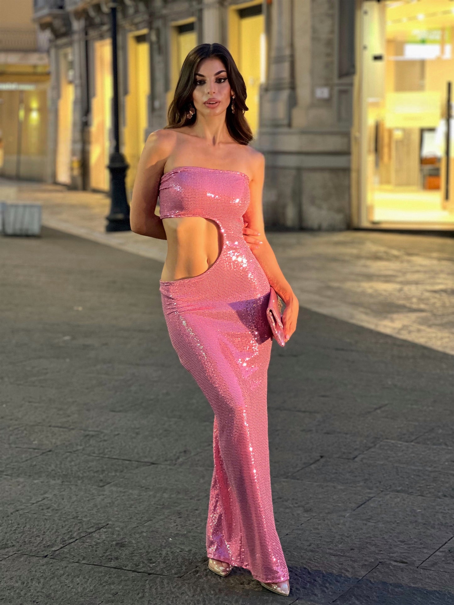 MAGDA - Tubino Baby Pink