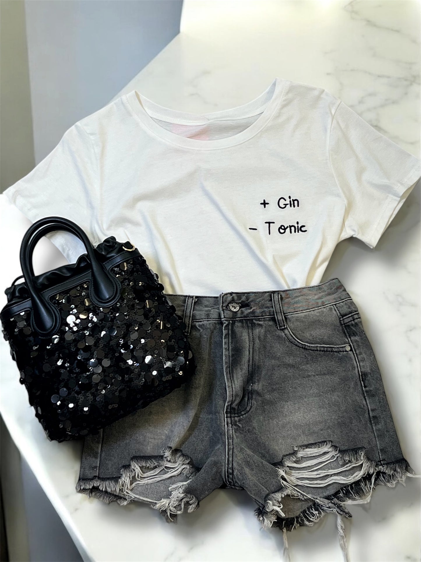 T-Shirt "+GIN -TONIC"