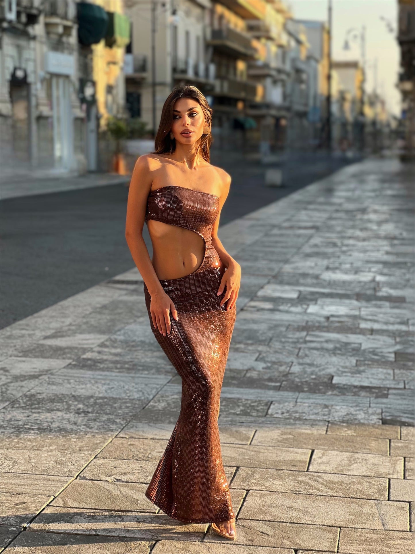 MAGDA - Tubino Marrone