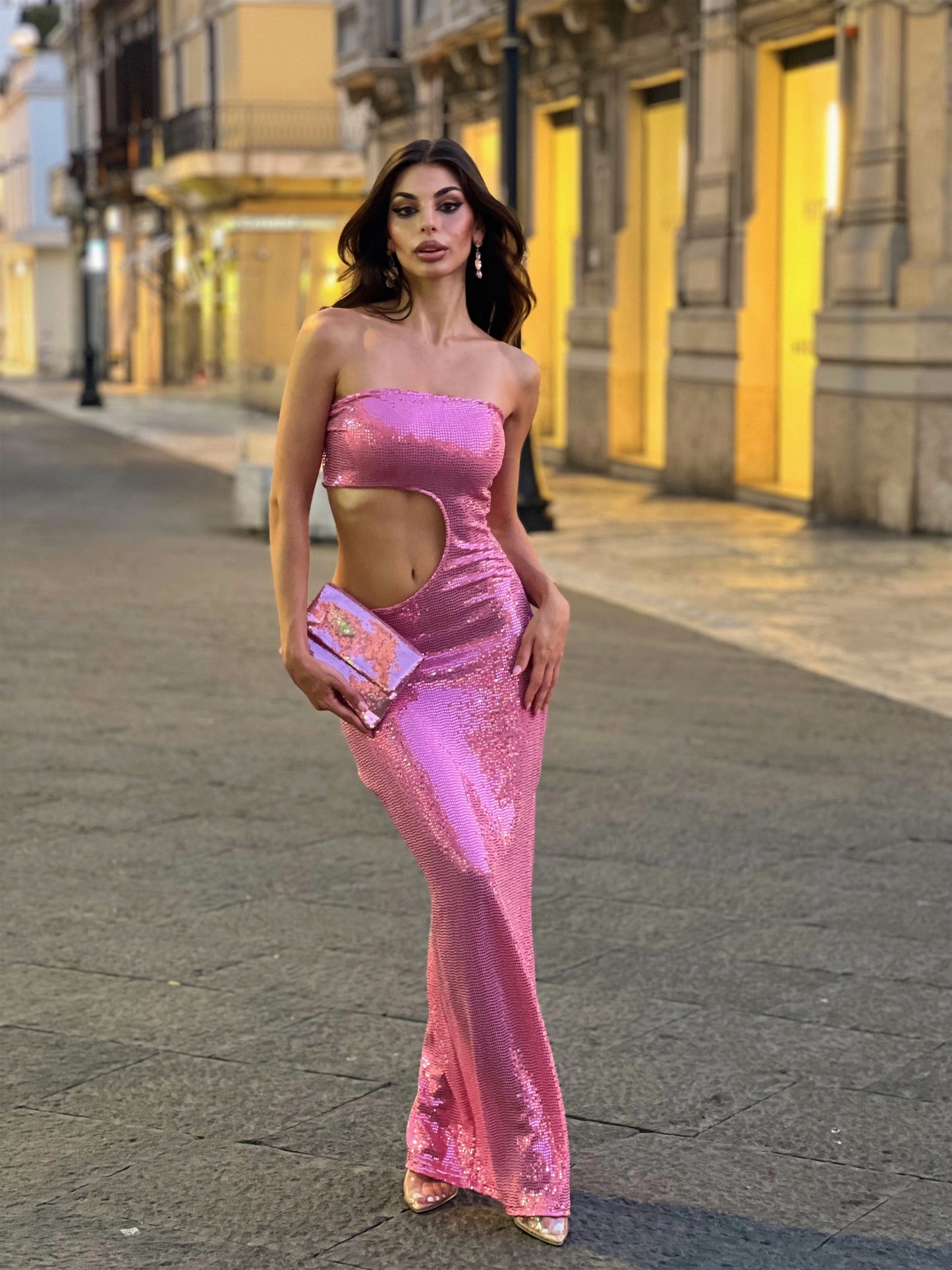 MAGDA - Tubino Baby Pink