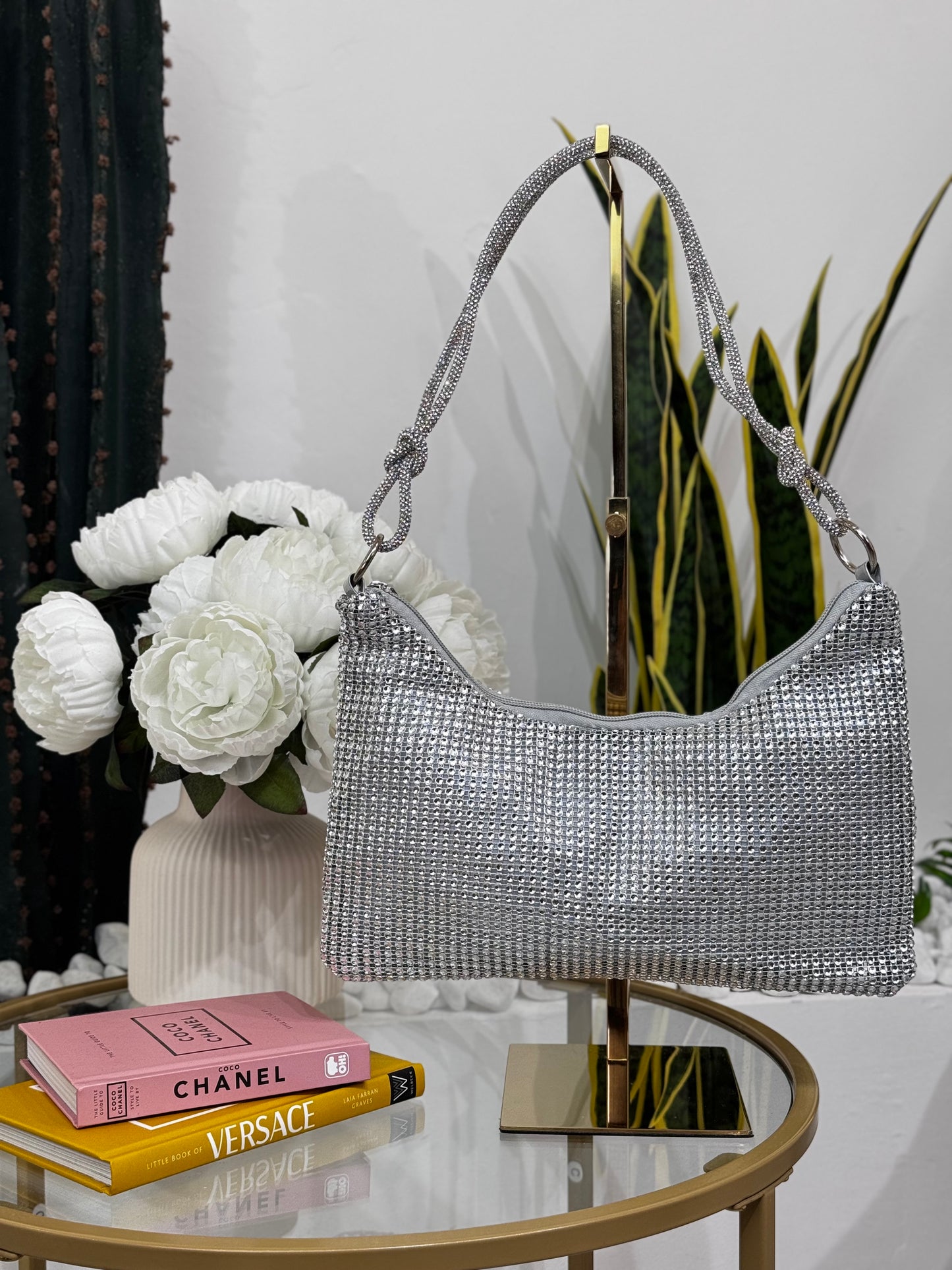 Borsetta A Spalla Strass