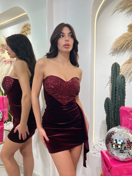 Heart - Abitino In Velluto