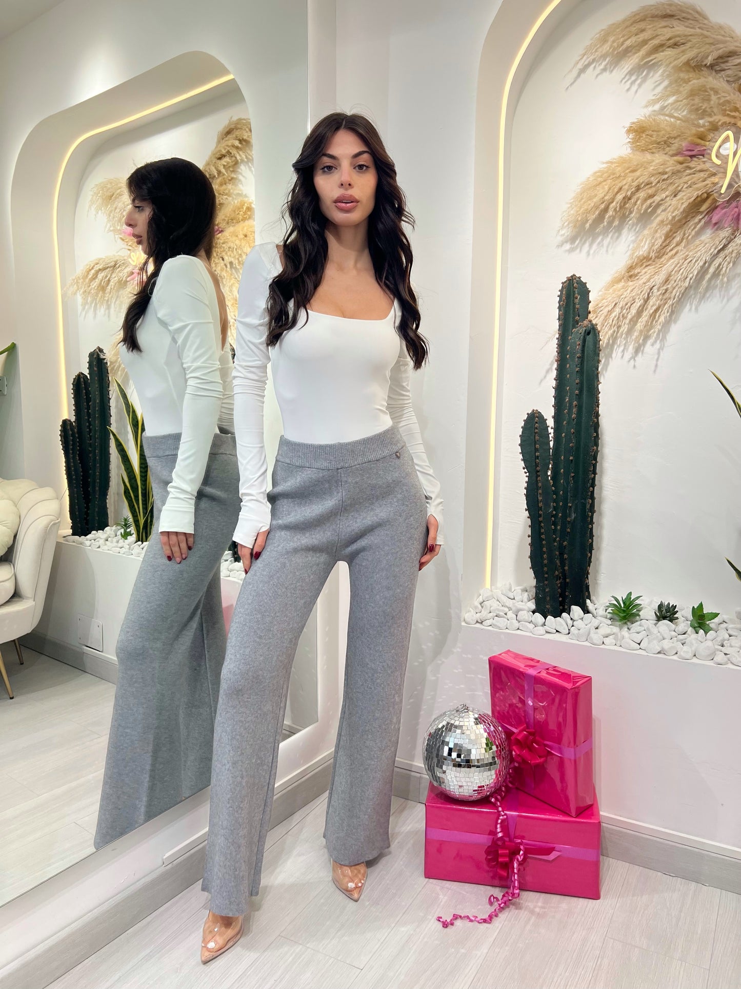 Pantalone Morbido In Viscosa