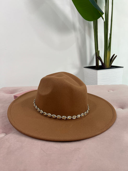 Cappello Fedora - Camel