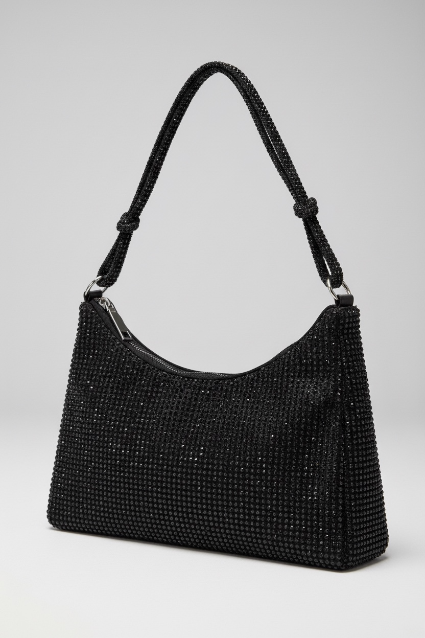 Borsetta A Spalla Strass