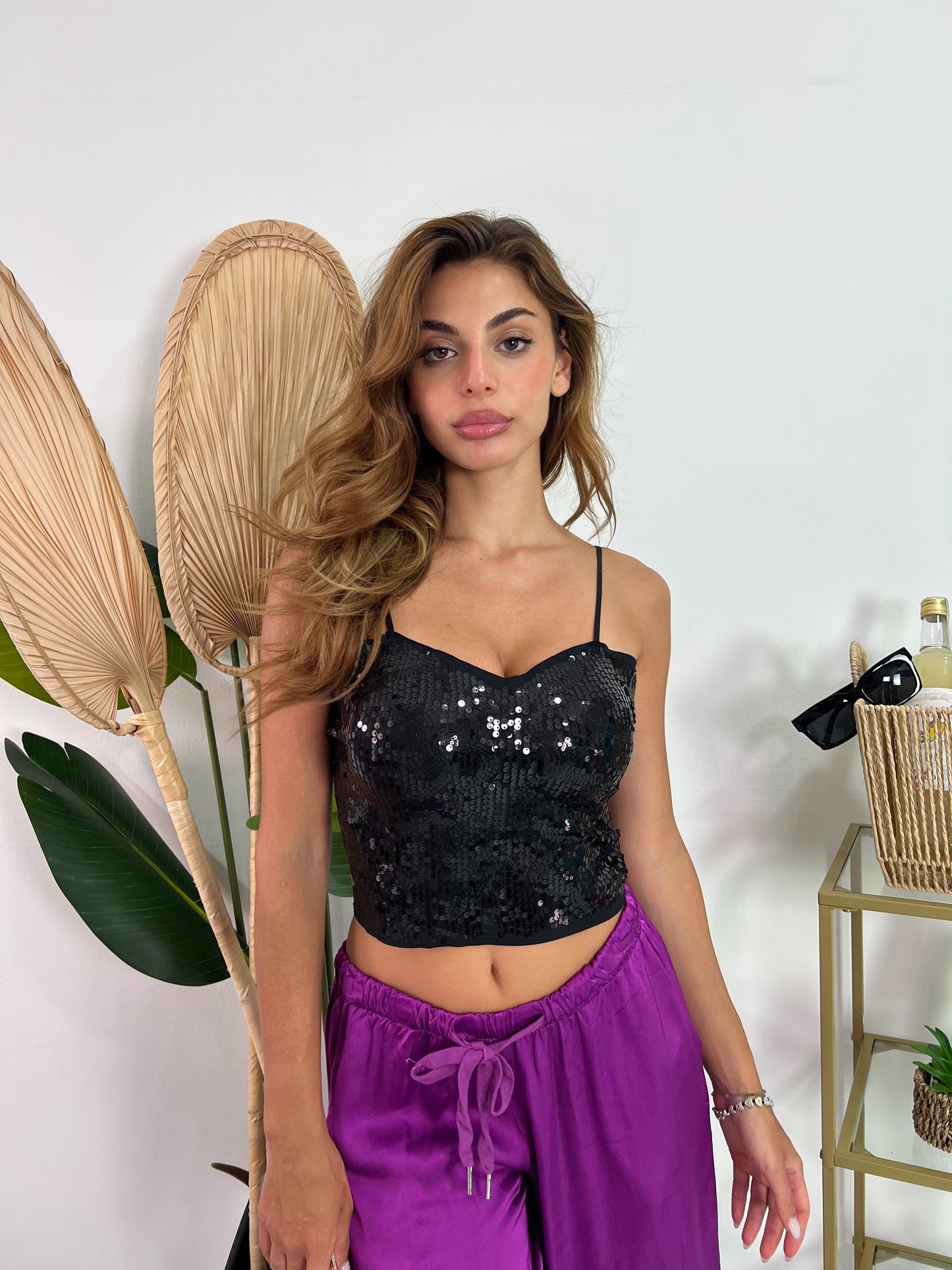 Cleo - Top In Paillettes