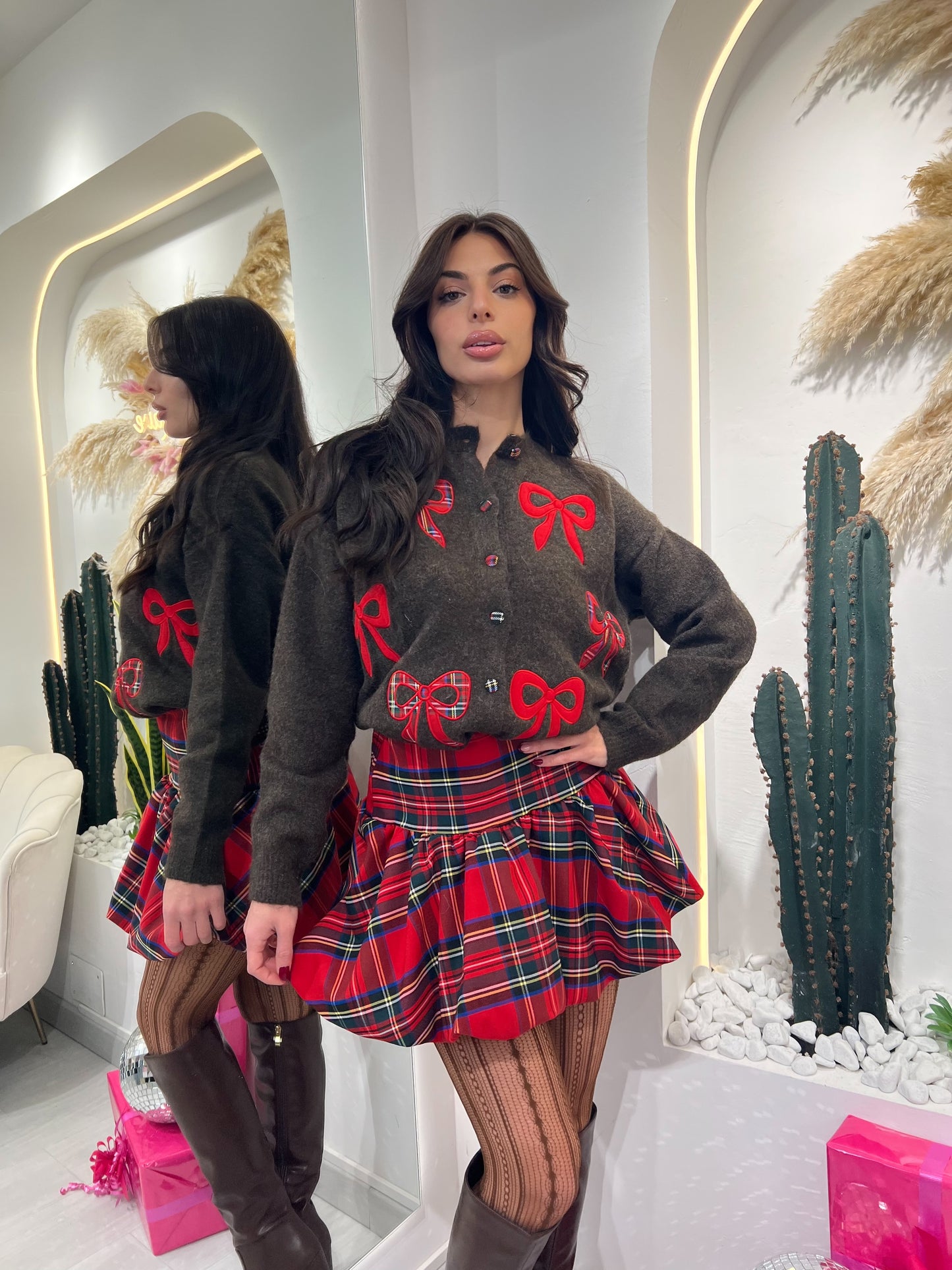 Gonna Eff. Bubble Tartan