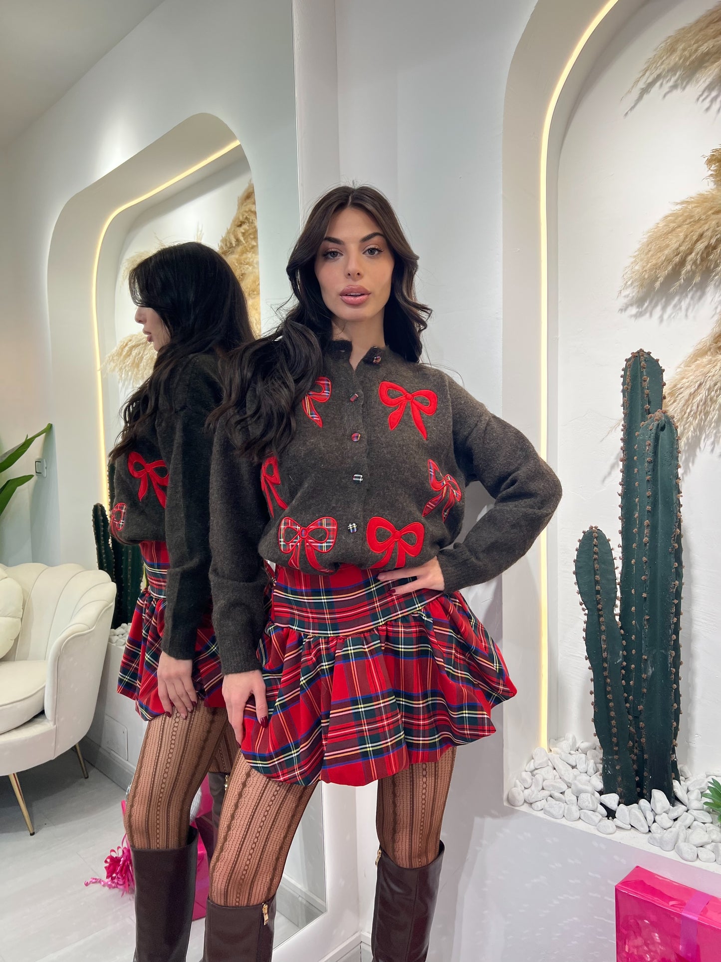 Gonna Eff. Bubble Tartan