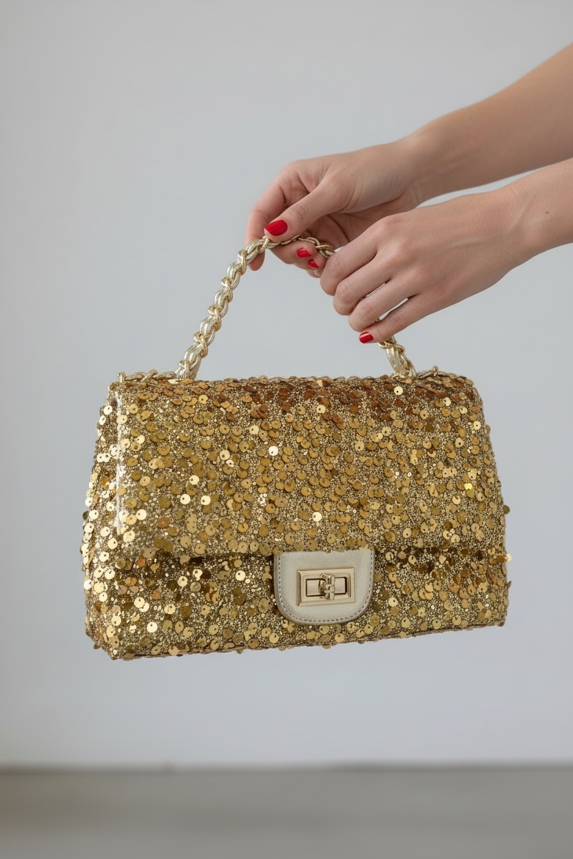 Borsetta In Paillettes