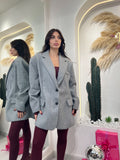 Blazer Strutturato In Lana