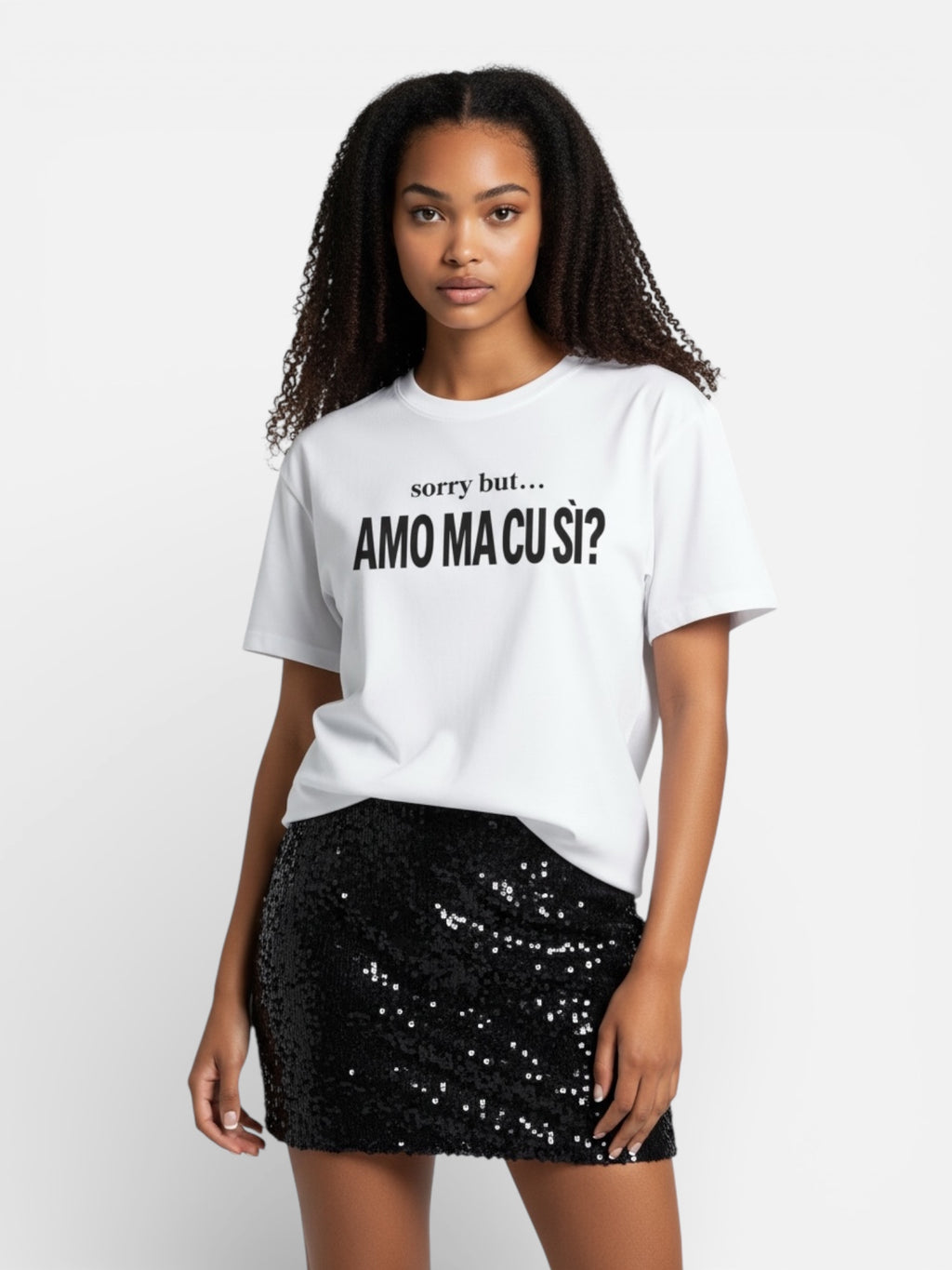 T-shirt “AMO MA CU SÌ?” - Preordine