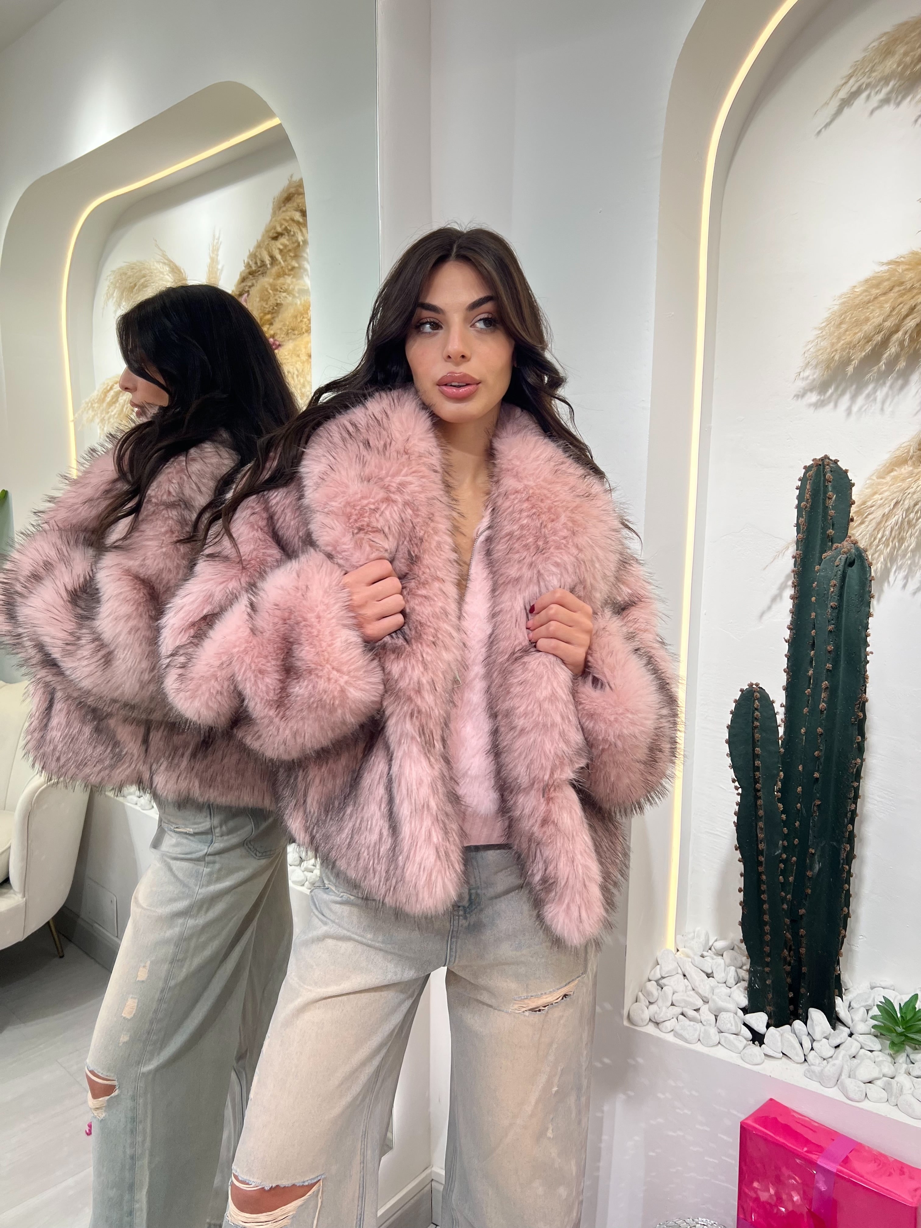 Arisa - Ecopelliccia Rosa