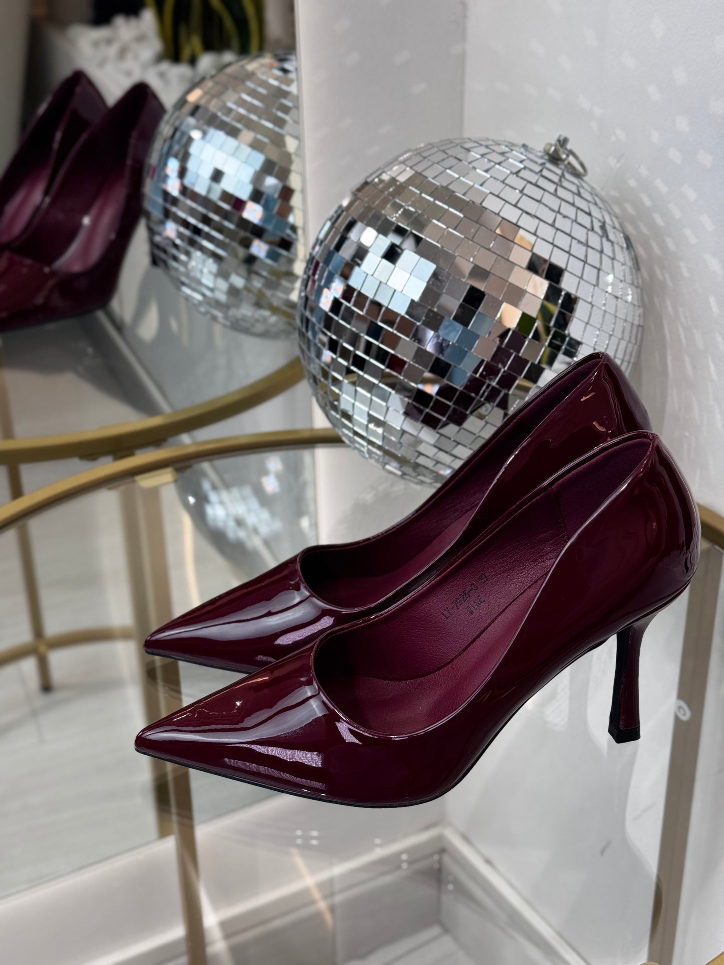 Décolleté Lucida Bordeaux