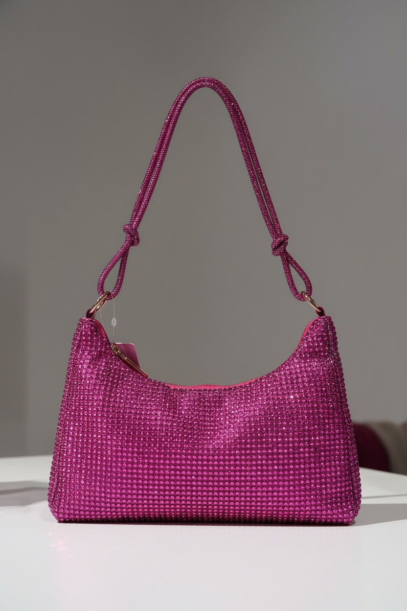 Borsetta A Spalla Strass