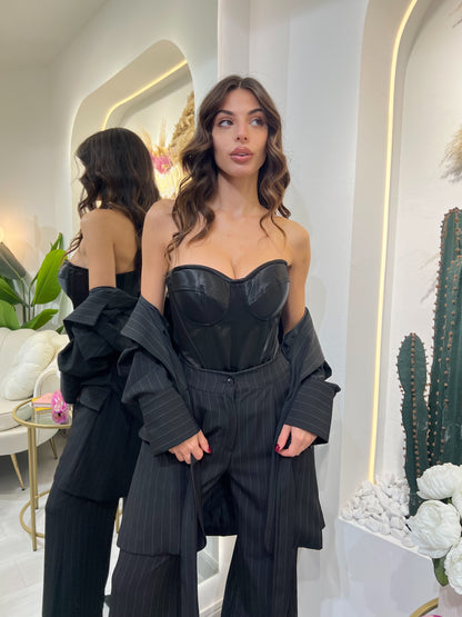 Corsetto Effetto Raso