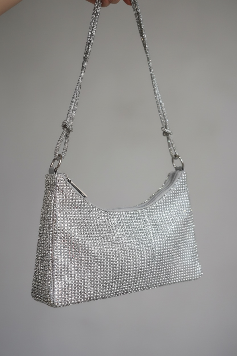 Borsetta A Spalla Strass