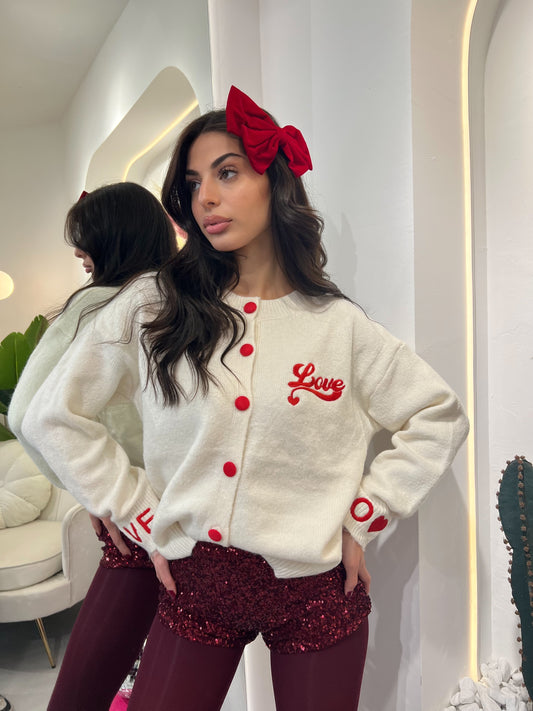 Fermaglio Fiocco Rosso