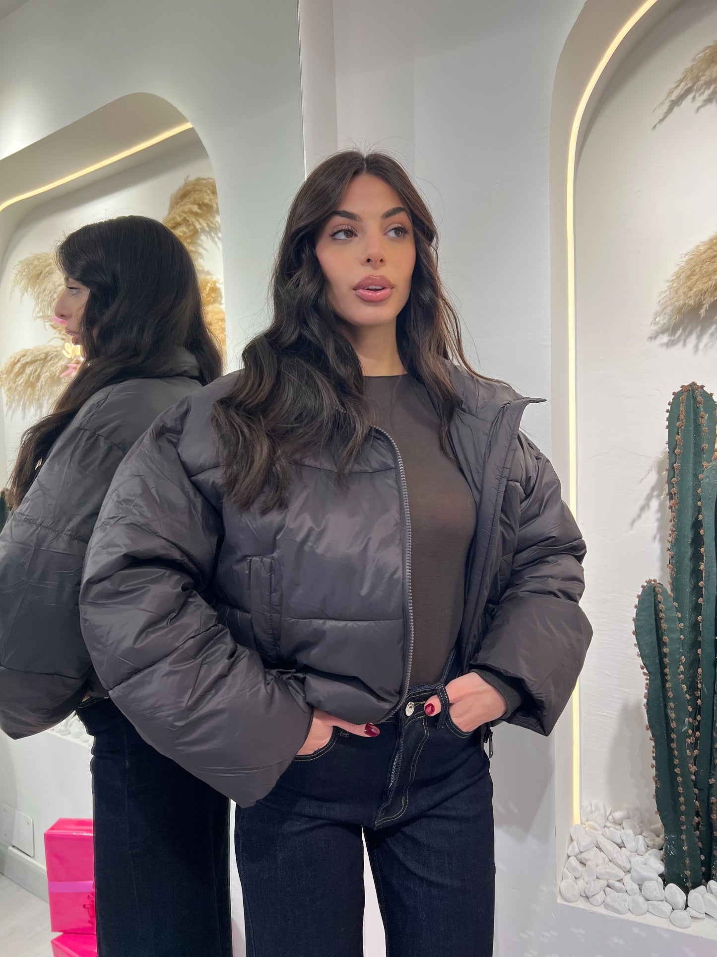 Piumino A Collo Alto