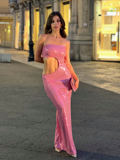 MAGDA - Tubino Baby Pink