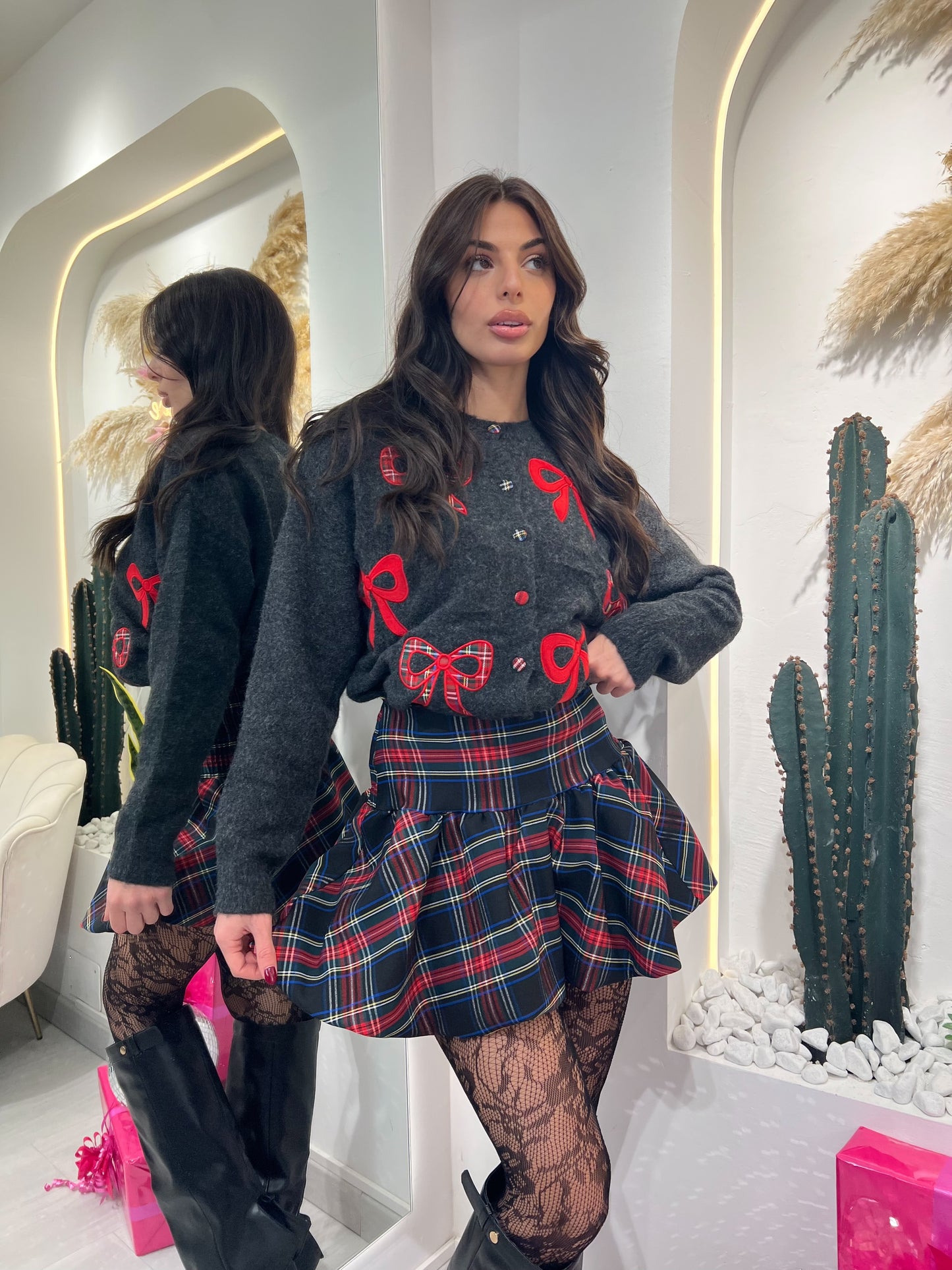 Gonna Eff. Bubble Tartan