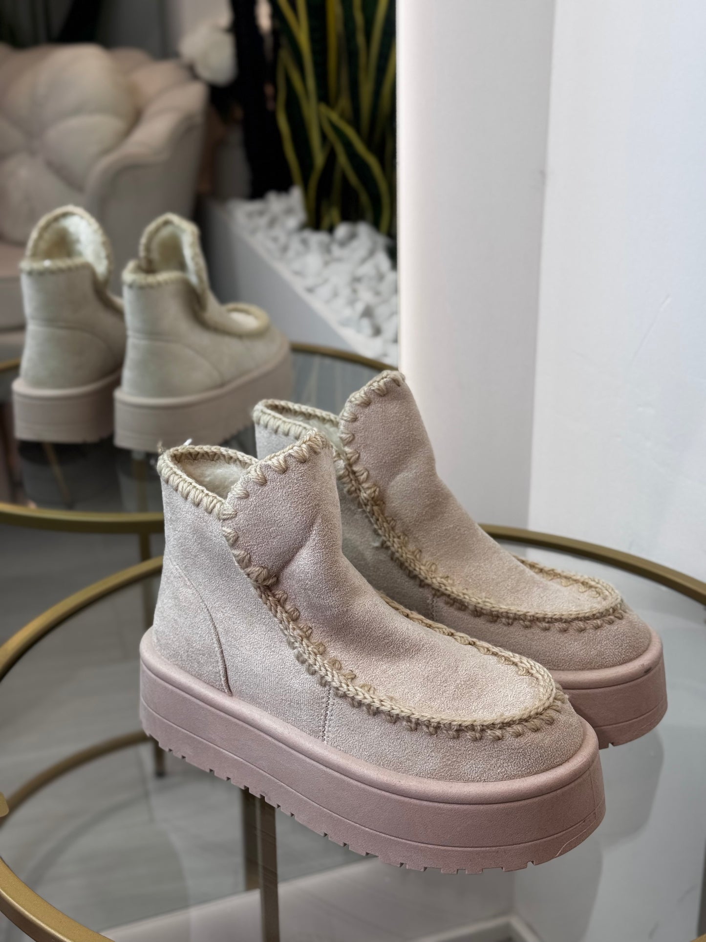 Mou Inspired - Stivaletto Imbottito