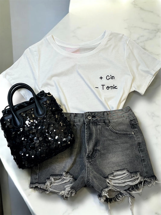 T-Shirt "+GIN -TONIC"