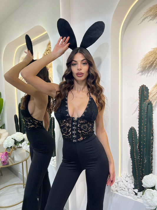 Cerchietto Coniglietta In Velluto