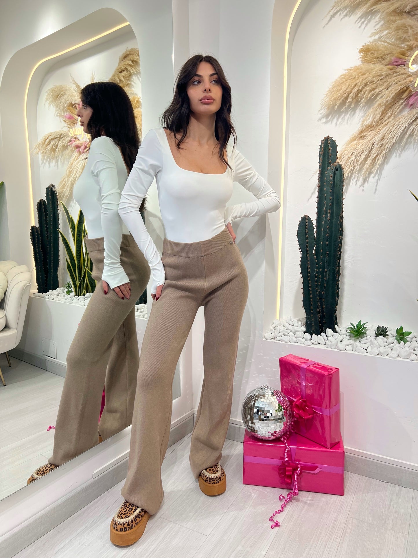 Pantalone Morbido In Viscosa