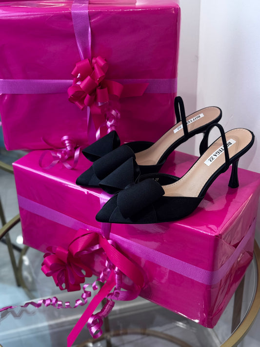 Décolleté Eff. Raso Con Fiocco