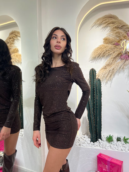 Shaila - Abito Corto In Lurex