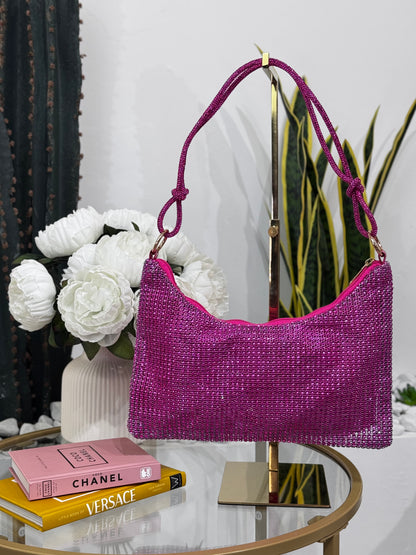 Borsetta A Spalla Strass