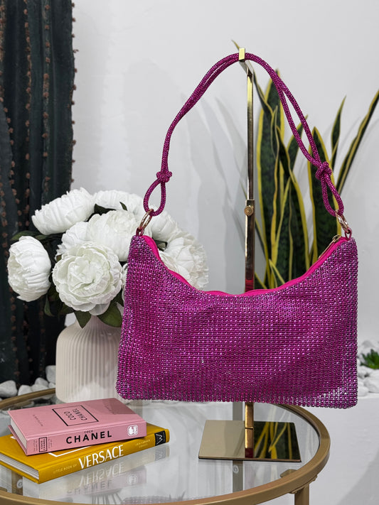Borsetta A Spalla Strass